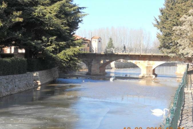 Las Casas De Yaguee, Ayllon Santa Maria de Riaza Luaran gambar